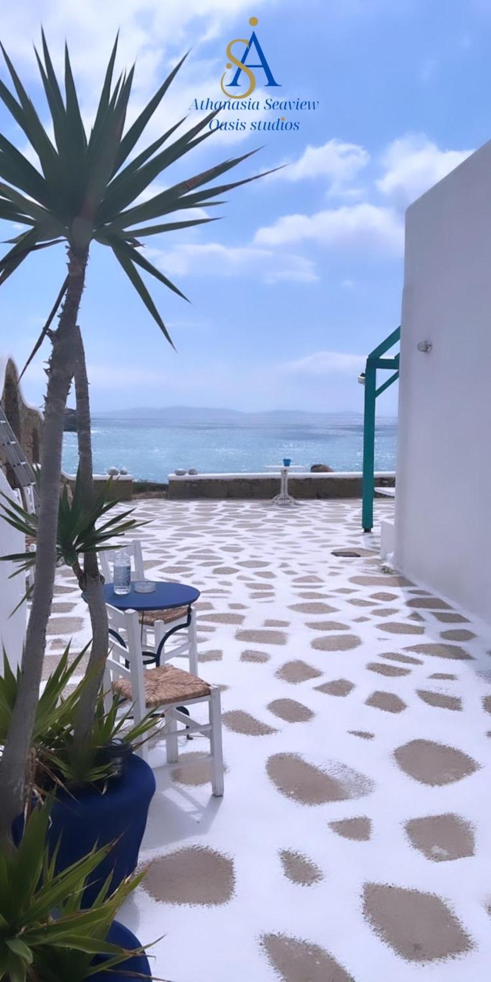 Mykonos Athanasia Seaview Oasis Studios By The Port Houlakia  Zewnętrze zdjęcie