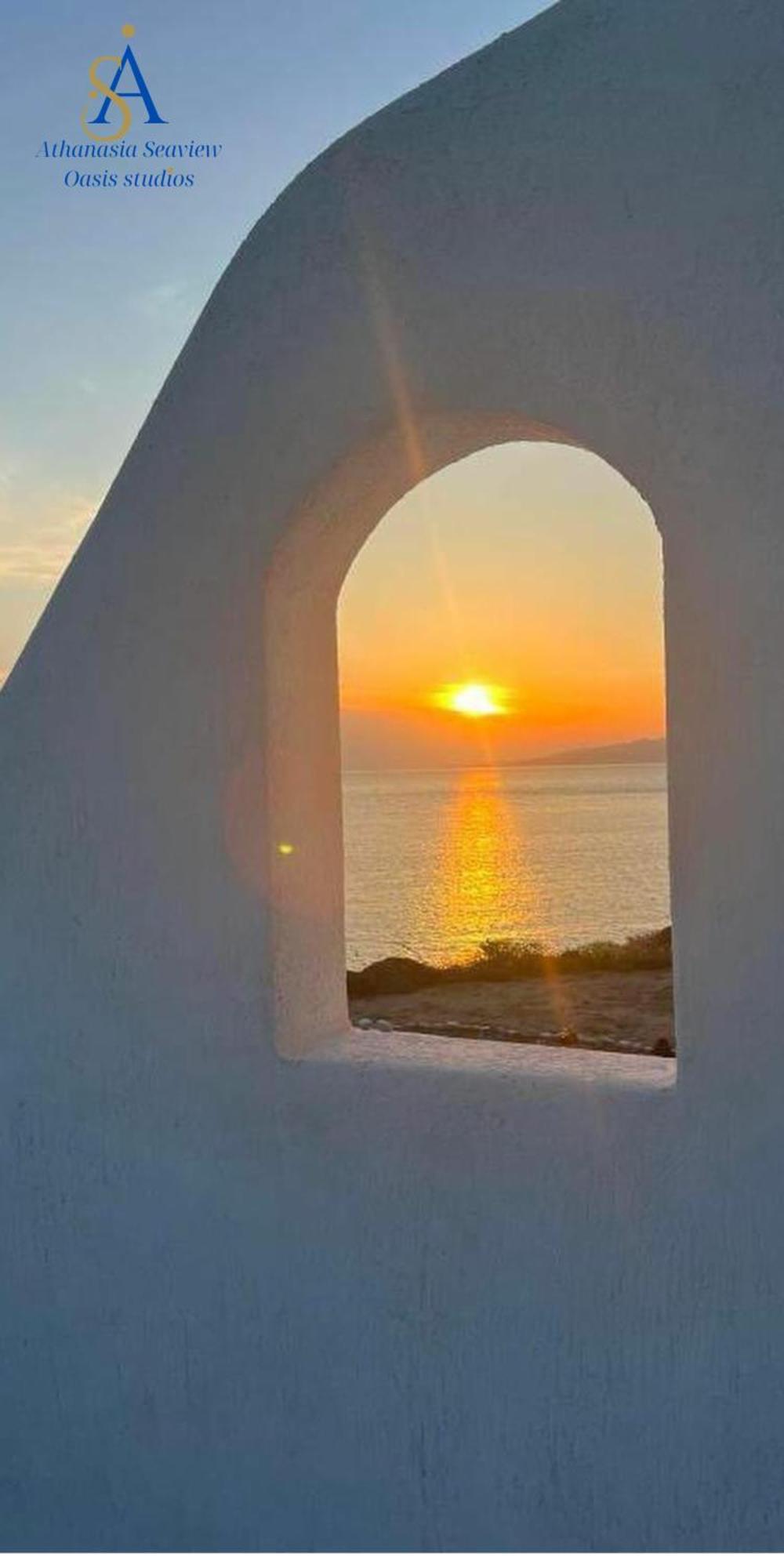 Mykonos Athanasia Seaview Oasis Studios By The Port Houlakia  Zewnętrze zdjęcie