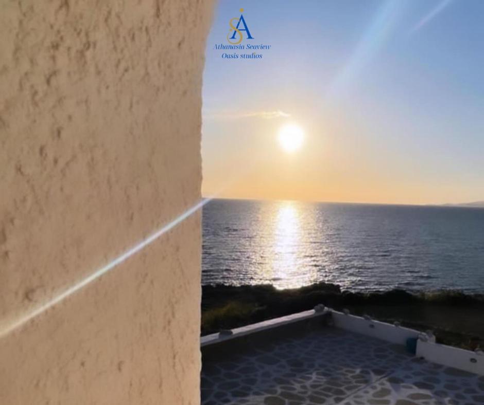 Mykonos Athanasia Seaview Oasis Studios By The Port Houlakia  Zewnętrze zdjęcie
